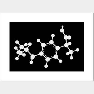 Ibuprofen Molecule Posters and Art